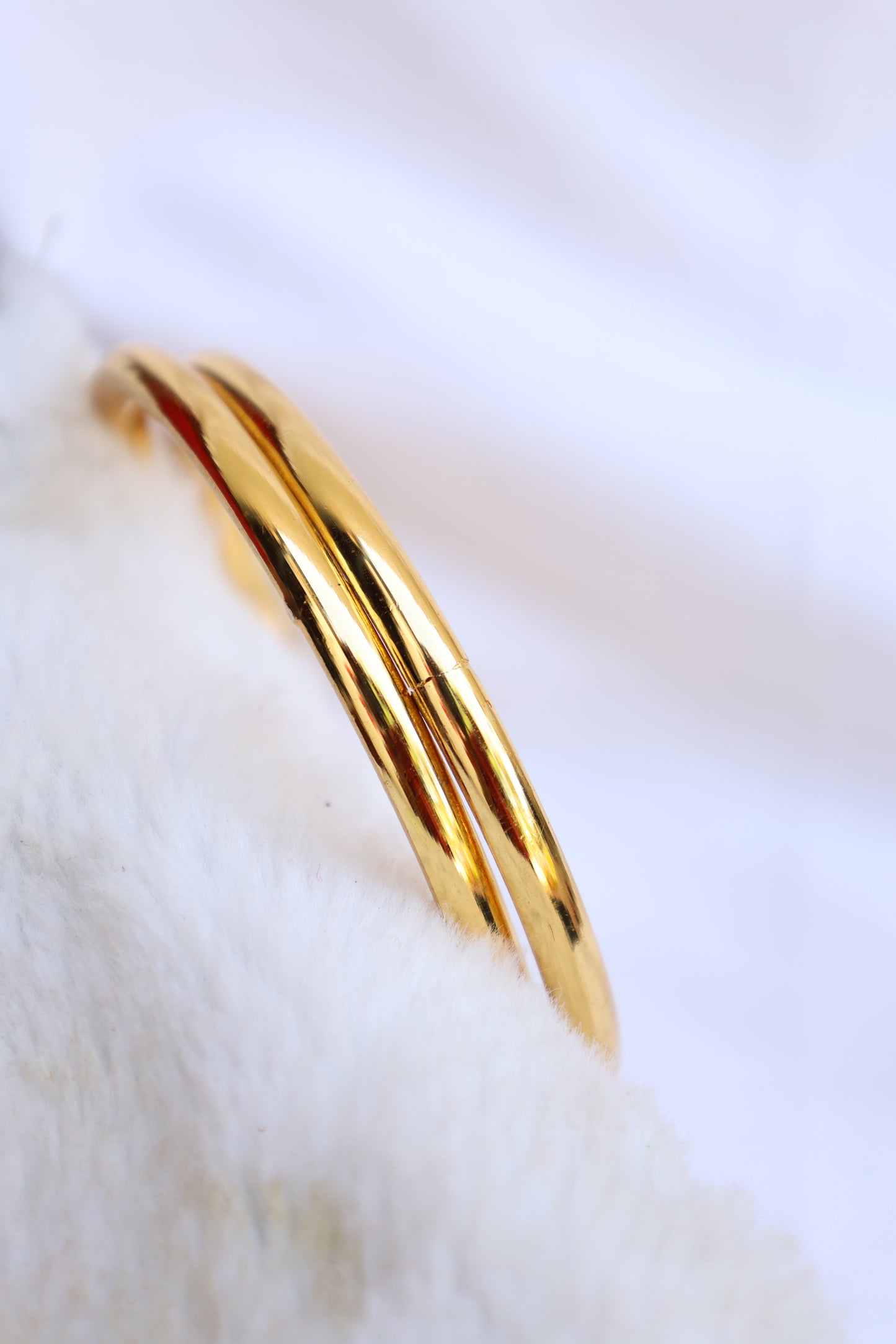 Shiny Gold Bangle Set