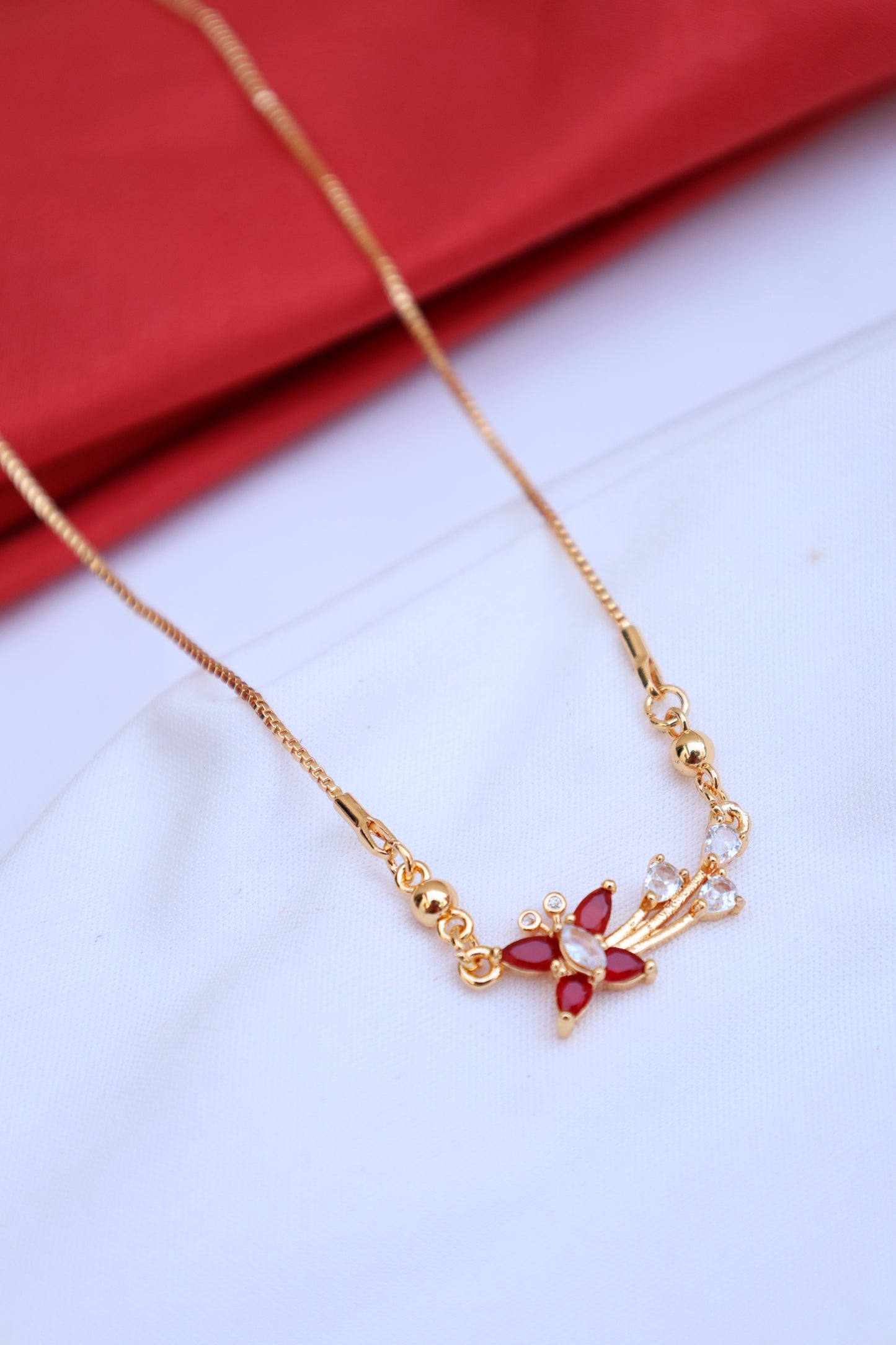 Butterfly Pendant Chain