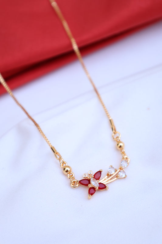 Butterfly Pendant Chain